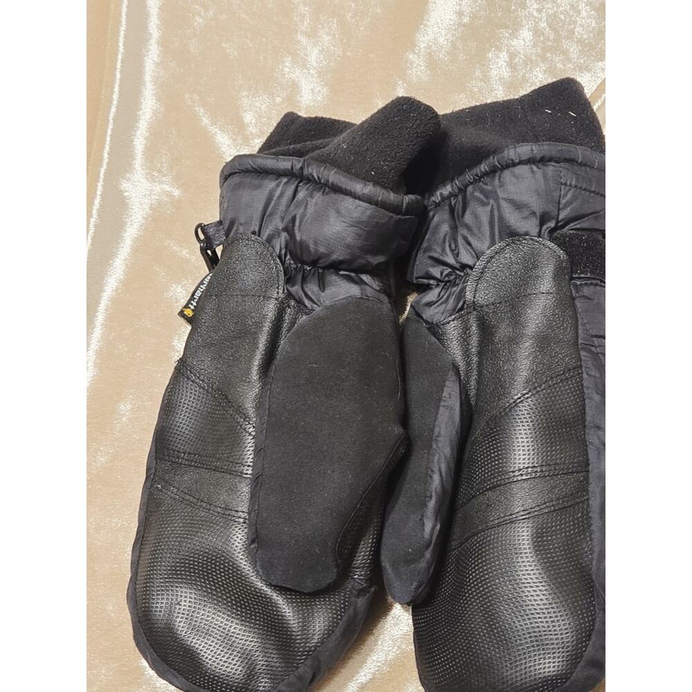WA625 Carhartt Women's Quilts Mitt Black Sz L Winter Gear Travel Warm Waterproof - Picture 2 of 5